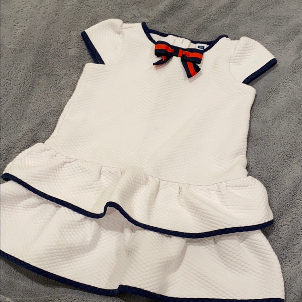 Janie and Jack QUILTED TIERED DRESS